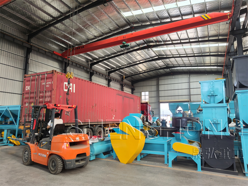 3-7t转鼓生产线发往墨西哥