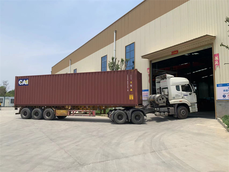 对辊生产线发往巴西