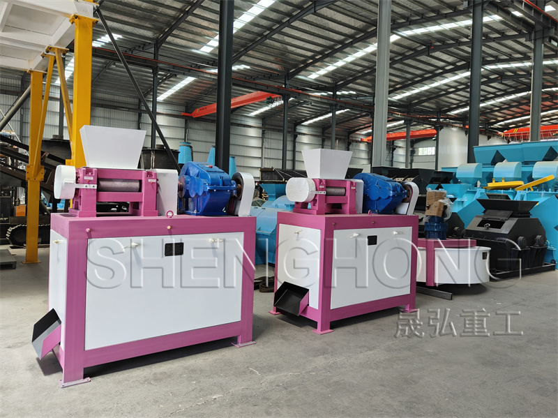 对辊和圆盘分料器发往尼日利亚